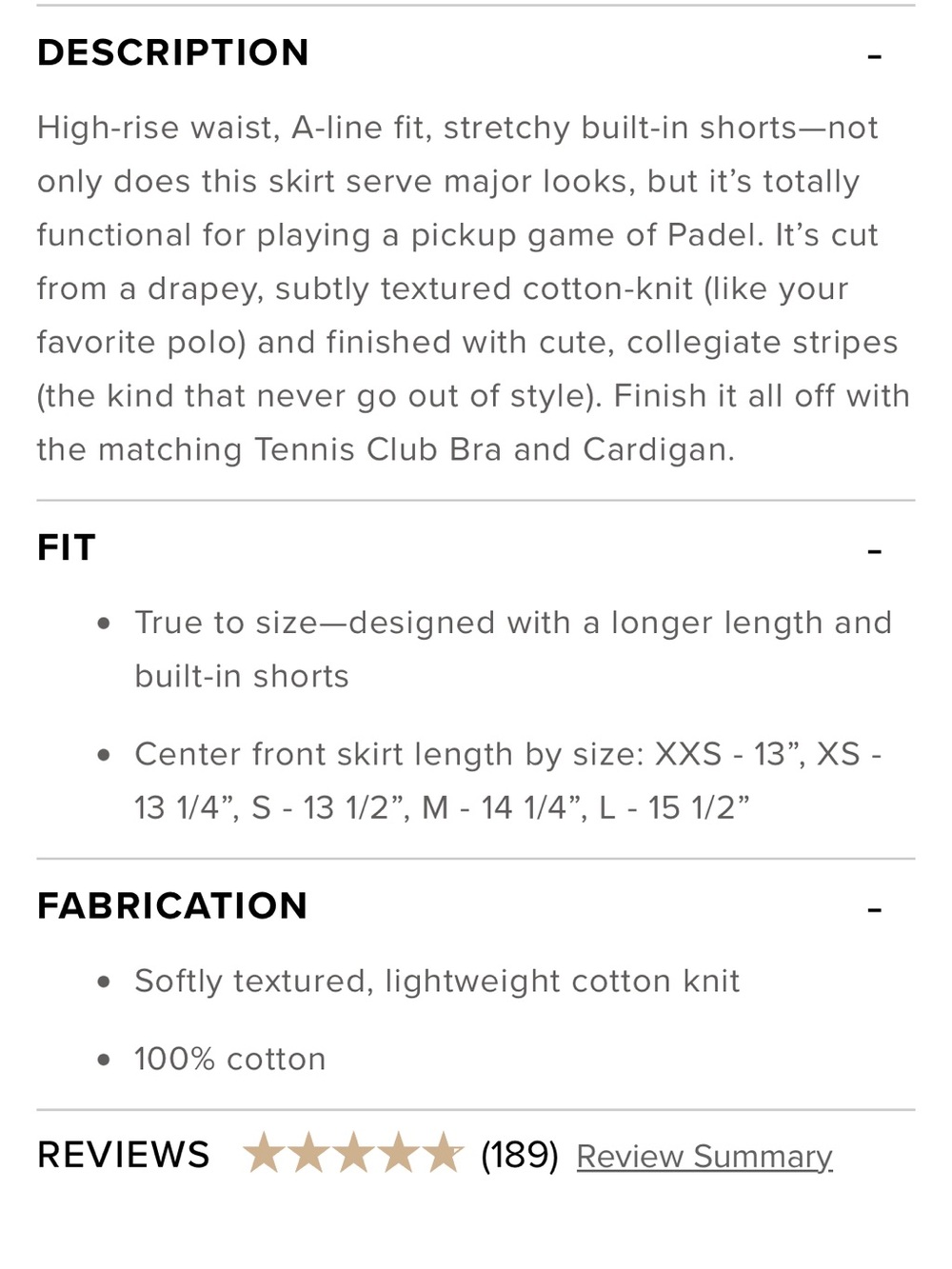 Alo Tennis Club Knit Skirt and Bra Set - Picture 11 of 11